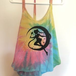 Hot Topic Tie Dye Sailor Moon tank top